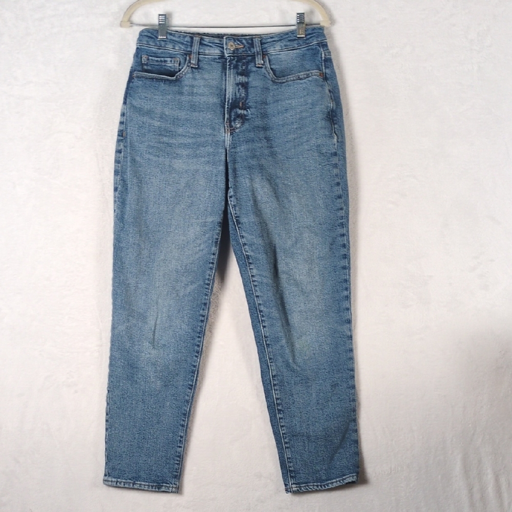 Old Navy Women's High Rise Curvy Straight Leg‎ Jeans Size 8